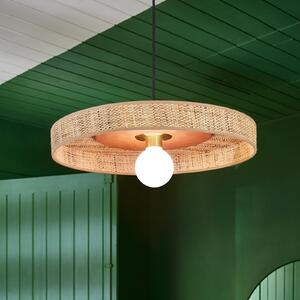 Lampa Wisząca MARKET SET, Portinatx, ściemnialny, brąz rdzawy, salon, ceramika, design
