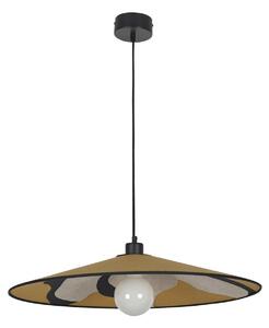 Lampa Wisząca MARKET SET, Sonia Laudet, ściemnialny, żółty, salon, tkanina | tekstylia, design