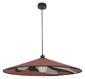Lampa Wisząca MARKET SET, Sonia Laudet, ściemnialny, pudrowy róż, salon, tkanina | tekstylia, design