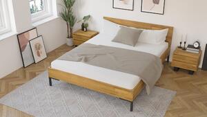 Łóżko drewniane Yoko Classic 120x200 Soolido Meble dębowe