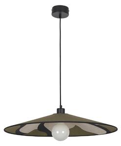 Lampa Wisząca MARKET SET, Sonia Laudet, ściemnialny, zielony, salon, tkanina | tekstylia, design