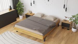 Łóżka drewniane Mona 120x200 Soolido Meble dębowe