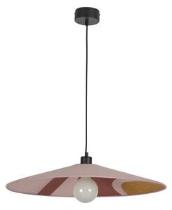Lampa Wisząca MARKET SET, Sonia Laudet, ściemnialny, pudrowy róż, salon, tkanina | tekstylia, design