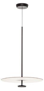 Lampa Wisząca Vibia, Flat, ściemnialny, pomarańczowy, salon, metal, nowoczesny