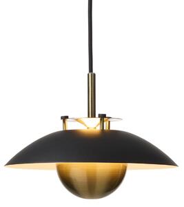 Lampa Wisząca Halo Design, STEPP, ściemnialny, czarny, jadalnia, metal, skandynawski