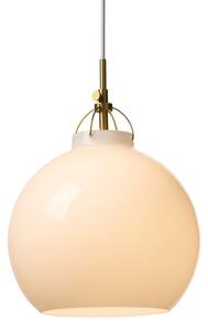 Lampa Wisząca Halo Design, TOSCANA, ściemnialny, biały, jadalnia, szkło, design
