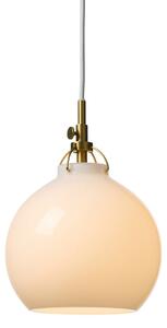 Lampa Wisząca Halo Design, TOSCANA, ściemnialny, biały, jadalnia, szkło, design