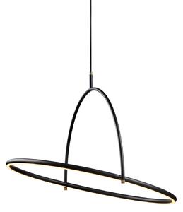 Lampa Wisząca Halo Design, TILT, ściemnialny, jadalnia, metal, design