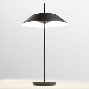 Lampa Stołowa Vibia, Mayfair, ściemnialny, czarny, przedpokój, metal, design