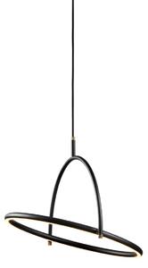 Lampa Wisząca Halo Design, TILT, ściemnialny, jadalnia, metal, design