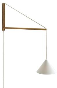 Lampa Ścienna Moebe, drewniany, salon, drewno, nowoczesny