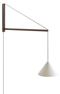 Lampa Ścienna Moebe, drewniany, salon, drewno, nowoczesny