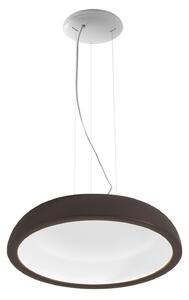 Lampa Wisząca Stilnovo, Reflexio, ściemnialny, brąz rdzawy, salon, metal, design