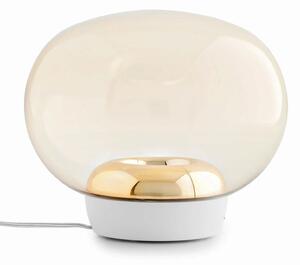 Lampa Stołowa Stilnovo, La Mariée, ściemnialny, złoty | mosiężny, salon, szkło, design