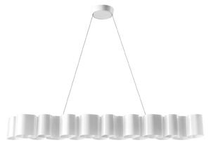 Lampa Wisząca Stilnovo, Honey, ściemnialny, biały, salon, tworzywo sztuczne, nowoczesny