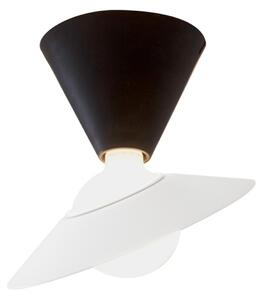 Lampa Sufitowa Stilnovo, Fante, czarny, salon, tworzywo sztuczne, design