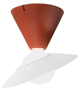 Lampa Sufitowa Stilnovo, Fante, czerwony, salon, tworzywo sztuczne, design