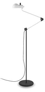 Lampa Podłogowa Stilnovo, Topo, czarny, salon, metal, design