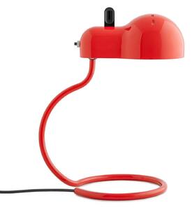 Lampa Stołowa Stilnovo, Minitopo, czerwony, salon, metal, design