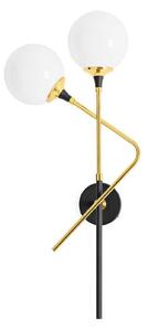 Lampa Ścienna Stilnovo, Galassia, złoty | mosiężny, salon, mosiądz, design