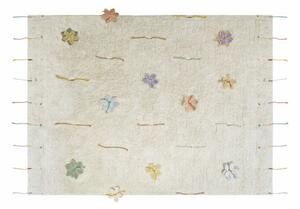 DYWAN BAWEŁNIANY DO ZABAWY WILDFLOWERS 120x160cm - LORENA CANALS