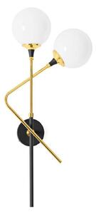 Lampa Ścienna Stilnovo, Galassia, złoty | mosiężny, salon, mosiądz, design