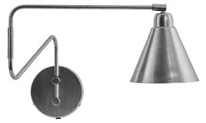 Lampa Ścienna House Doctor, ściemnialny, szary, salon, metal, nowoczesny