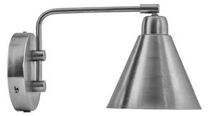 Lampa Ścienna House Doctor, ściemnialny, szary, salon, metal, nowoczesny