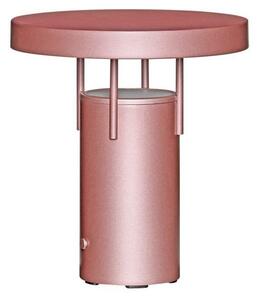 Zewnętrzna Lampa Hübsch, BringMe Mini, ściemnialny, pudrowy róż, taras, metal, nowoczesny