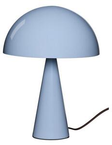 Lampa Stołowa Hübsch, Mush Mini, niebieski, salon, metal, nowoczesny