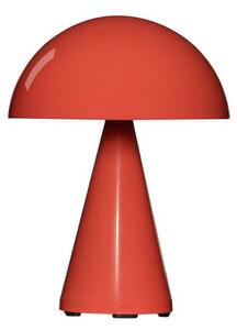 Zewnętrzna Lampa Hübsch, Mush, ściemnialny, czerwony, taras, metal, nowoczesny