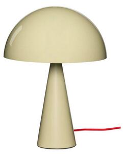 Lampa Stołowa Hübsch, Mush Mini, beżowy, salon, metal, nowoczesny