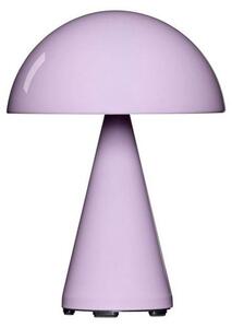 Zewnętrzna Lampa Hübsch, Mush, ściemnialny, pudrowy róż, taras, metal, nowoczesny