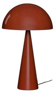 Lampa Stołowa Hübsch, Mush, brąz rdzawy, salon, metal, nowoczesny
