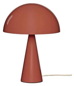 Lampa Stołowa Hübsch, Mush Mini, czerwony, salon, metal, nowoczesny