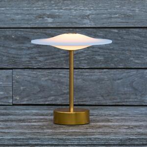 Zewnętrzna Lampa Piet Hein, ściemnialny, złoty | mosiężny, balkon, aluminium, design