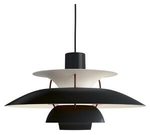 Lampa Wisząca Louis Poulsen, PH 5, ściemnialny, czarny, salon, metal, nowoczesny