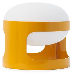 Lampa Stołowa Kartell, K28, żółty, salon, tworzywo sztuczne, design