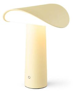 Lampa Stołowa GEJST, Lium, ściemnialny, żółty, salon, aluminium, nowoczesny