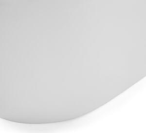 Retro wanna wolnostojąca akrylowa 170 x 80 cm biała Nevis Beliani