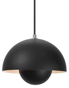 Lampa Wisząca &Tradition, Flowerpot VP1, ściemnialny, czarny, salon, metal, design