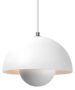 Lampa Wisząca &Tradition, Flowerpot VP1, ściemnialny, biały, salon, metal, design
