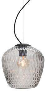 Lampa Wisząca &Tradition, Blown SW3, ściemnialny, transparentny, salon, szkło, design