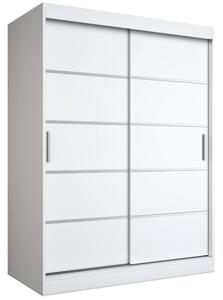 Biała szafa przesuwna 150 cm F3-N79