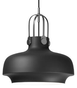 Lampa Wisząca &Tradition, Copenhagen SC7, ściemnialny, czarny, salon, metal, design