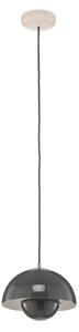 Lampa Wisząca &Tradition, Flowerpot VP1, ściemnialny, szary, salon, metal, design