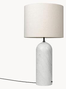 Lampa podłogowa z marmuru z funkcją przyciemniania Gravity, W 120 cm