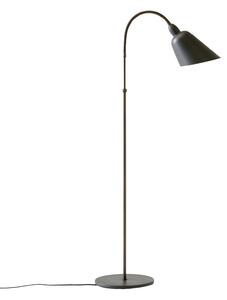 Lampa Podłogowa &Tradition, Bellevue AJ7, antyczny mosiądz, salon, metal, design