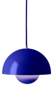 Lampa Wisząca &Tradition, Flowerpot VP1, ściemnialny, niebieski, salon, metal, design