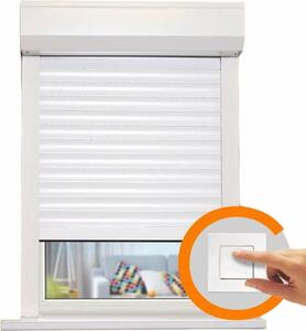 Roleta okienna, BigBuy, PVC, 140x120 cm, biaa